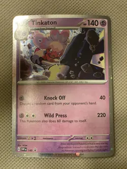 Tinkaton - 140 (Cosmo Holo) 140 Sv: Scarlet & Violet Promo Cards Holo - Image 1
