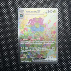 Pokemon TCG Venusaur EX 198/165 Scarlet & Violet 151 Sir Secret Rare Card - Image 1