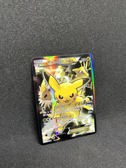Pikachu EX (Full Art) XY124 Black Star Promo Holo Collection Pokemon Card - Image 2