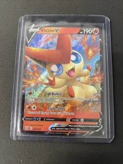 Pokemon TCG - Victini V 21/163 Full Art Foil Card - Image 1