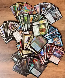 170+ MTG Card Bulk Lot with rare, mythic and foils collection - Image 1