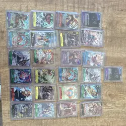 One Piece TCG Special Rare Lot 32 Cards Doflamingo Luffy Jinbe Parallel OPTCG - Image 1