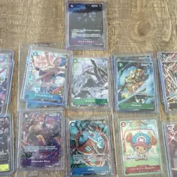 One Piece TCG Special Rare Lot 32 Cards Doflamingo Luffy Jinbe Parallel OPTCG - Image 3