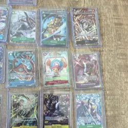 One Piece TCG Special Rare Lot 32 Cards Doflamingo Luffy Jinbe Parallel OPTCG - Image 4
