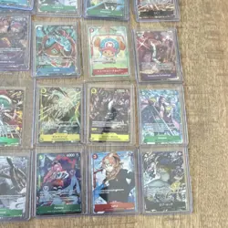 One Piece TCG Special Rare Lot 32 Cards Doflamingo Luffy Jinbe Parallel OPTCG - Image 5