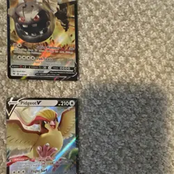 Pokemon TCG Sword & Shield V Card Lot 9 Holo Cards Slaking Goodra Boltund - Image 3