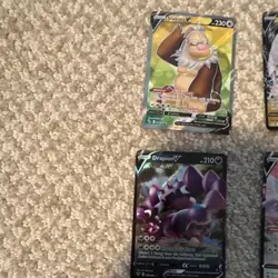Pokemon TCG Sword & Shield V Card Lot 9 Holo Cards Slaking Goodra Boltund - Image 5