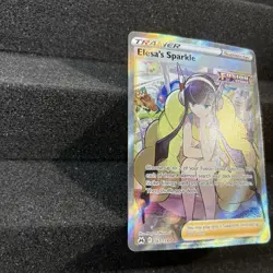 Elesa’s Sparkle ✨ Crown Zenith 147/159 Full Art Ultra Rare Pokemon TCG Card NM - Image 3