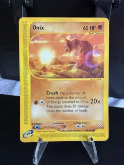 Onix 98/147 E-Series Aquapolis 2002 Non-Holo Card - Image 1