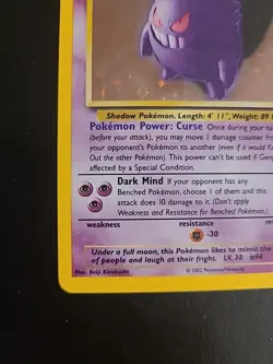Gengar - 11/110 - Pokemon Legendary Collection Holo Rare Vintage Card NM/LP - Image 5