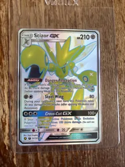 Scizor GX SV72/SV94 Hidden Fates Shiny Vault Holo Card NM Condition - Image 1