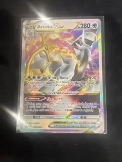 Pokemon Card - Arceus VSTAR Sword & Shield Promo SWSH307 Holo - Image 1