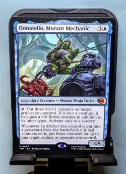Donatello, Mutant Mechanic 36 (M) MTG Teenage Mutant Ninja Turtles (TMT) Regular - Image 1