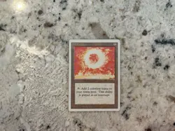 Mtg Revised Sol Ring - Magic the Gathering Sol Ring Revised 3rd Played-Hp - Image 1