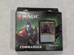 2 New MTG Zendikar Rising Commander Decks Sneak Attack & Land's Wrath - Image 2