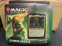 Magic the Gathering Zendikar Rising Commander Deck - Land's Wrath English Factor - Image 1