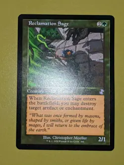 Reclamation Sage x1 Time Spiral Remastered Timeshifted 1x Magic the Gathering - Image 1