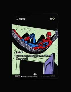 MTG: Reprieve (Borderless) #5 M Normal NM Marvel Universe Eternal-Legal - Image 1