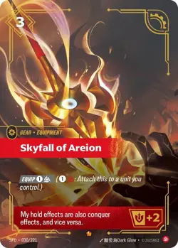 Skyfall of Areion [SFD - 030/221] - NM [Foil] TCG Riftbound - Image 1