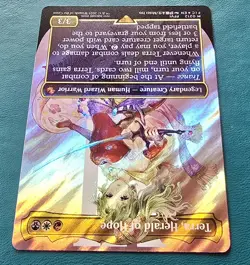 Terra, Herald of Hope Borderless Surge Foil Commander Final Fantasy Foil English - Image 3