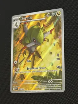 Pokemon Fraxure 146/086 Illustration Rare Full Art Black Bolt SV10.5 - Image 2