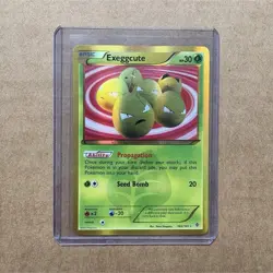 Pokemon Exeggcute Secret Rare Holo Card Plasma Blast 102/101 2013 - Image 1