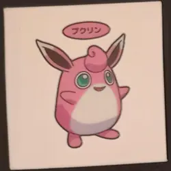 Wigglytuff Daiichi Pan Sticker Pokemon Japanese Pokemon MP - Image 1
