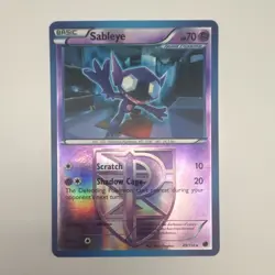 Pokemon Sableye Plasma Freeze 49/116 Reverse Holo Uncommon Basic 70 HP - Image 1