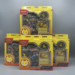Pokemon 30th Anniversary Pokemon Day Box Sealed Lot Of 4 - Image 1