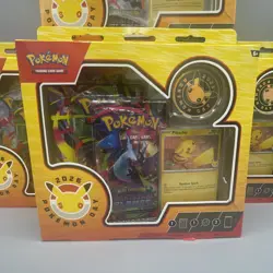 Pokemon 30th Anniversary Pokemon Day Box Sealed Lot Of 4 - Image 2