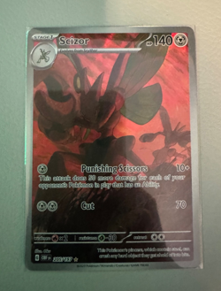 Pokemon - Scizor 205/197 Illustration Rare - Scarlet & Violet Obsidian Flames - Image 1