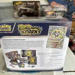 FACTORY SEALED-Pokemon TCG: Surging Sparks Elite Trainer Box ETB SV08-BRAND NEW - Image 2