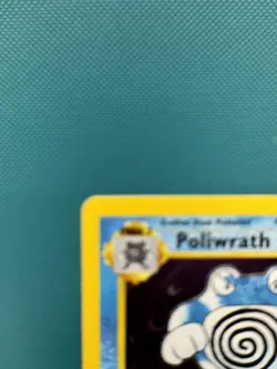 Pokemon TCG Poliwrath Holo Rare Base Set (1999) 13/102 WOTC Condition MP - Image 2