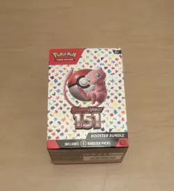 Pokemon Scarlet & Violet 151 Booster Bundle Mew 6 Packs English 2023 - Image 2
