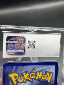 ✨ CGC 8.5 ✨ 1999 Pokemon First Movie Dragonite #5 WB Stamped Black Star Promo - Image 3
