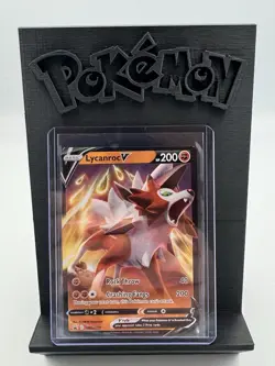 Lycanroc V Holofoil Ultra Rare - SWSH07 Evolving Skies 091/203 - Pokemon TCG LP - Image 1