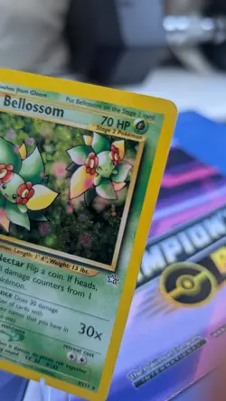 Pokemon TCG Bellossom Neo Genesis 3/111 Holo 1st Edition Holo Rare LP - Image 3