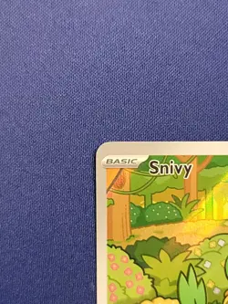 Pokemon TCG Snivy 087/086 Sv: Black Bolt Holo Illustration Rare Near Mint - Image 3