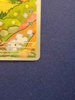 Pokemon TCG Snivy 087/086 Sv: Black Bolt Holo Illustration Rare Near Mint - Image 5