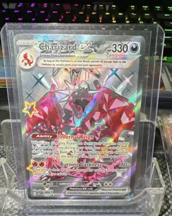 Pokemon Charizard ex 074 Sv: Scarlet & Violet Promo Tera Full Art Holo Promo - Image 1