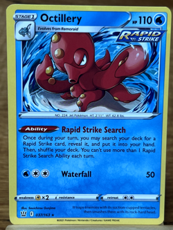 Pokemon TCG Octillery 037/163 Battles Styles Rare - Image 1