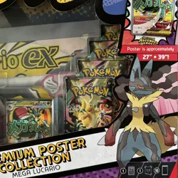 Pokemon TCG Poster & First Partner Pin Collection Ascended Heroes New & Sealed - Image 5