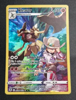 Kleavor TG08/TG30 Swsh10: Astral Radiance Trainer Gallery Holo LP Pokemon TCG - Image 1