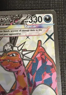 2023 POKEMON SCARLET & VIOLET CHARIZARD EX 056 BLACK STAR PROMO - Image 5