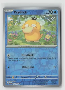 Psyduck #054/165 Sv Scarlet & Violet 151 Reverse Holo Pokemon TCG NM - Image 1