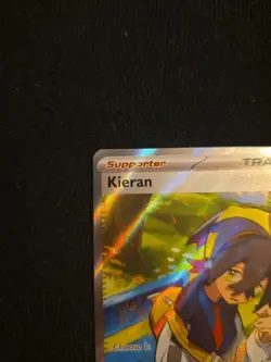 Pokemon TCG Twilight Masquerade Kieran Ultra Rare Holo 206/167 NM - Image 2