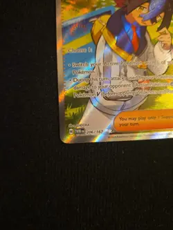 Pokemon TCG Twilight Masquerade Kieran Ultra Rare Holo 206/167 NM - Image 5