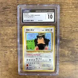 Pokemon Snorlax Vending Series 1 CGC 10 - Image 1