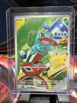 Pokemon Bulbasaur - 037 - First Partner Illustration Rare Promo NM - Image 1