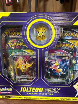 Pokemon TCG Jolteon VMAX Premium Collection Box Factory Sealed | Evolving Skies - Image 3